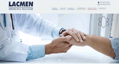 Desktop Screenshot of lacmen.com.br