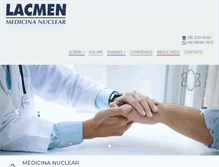 Tablet Screenshot of lacmen.com.br